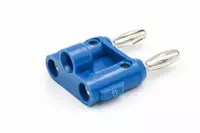 MDP-6  Double Banana Plug - Blue